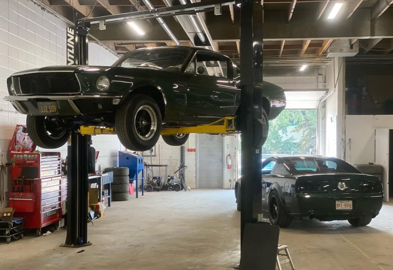 Inside the RAD Motor Group shop